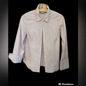 Garnet Hill button up cotton shirt. Size 10